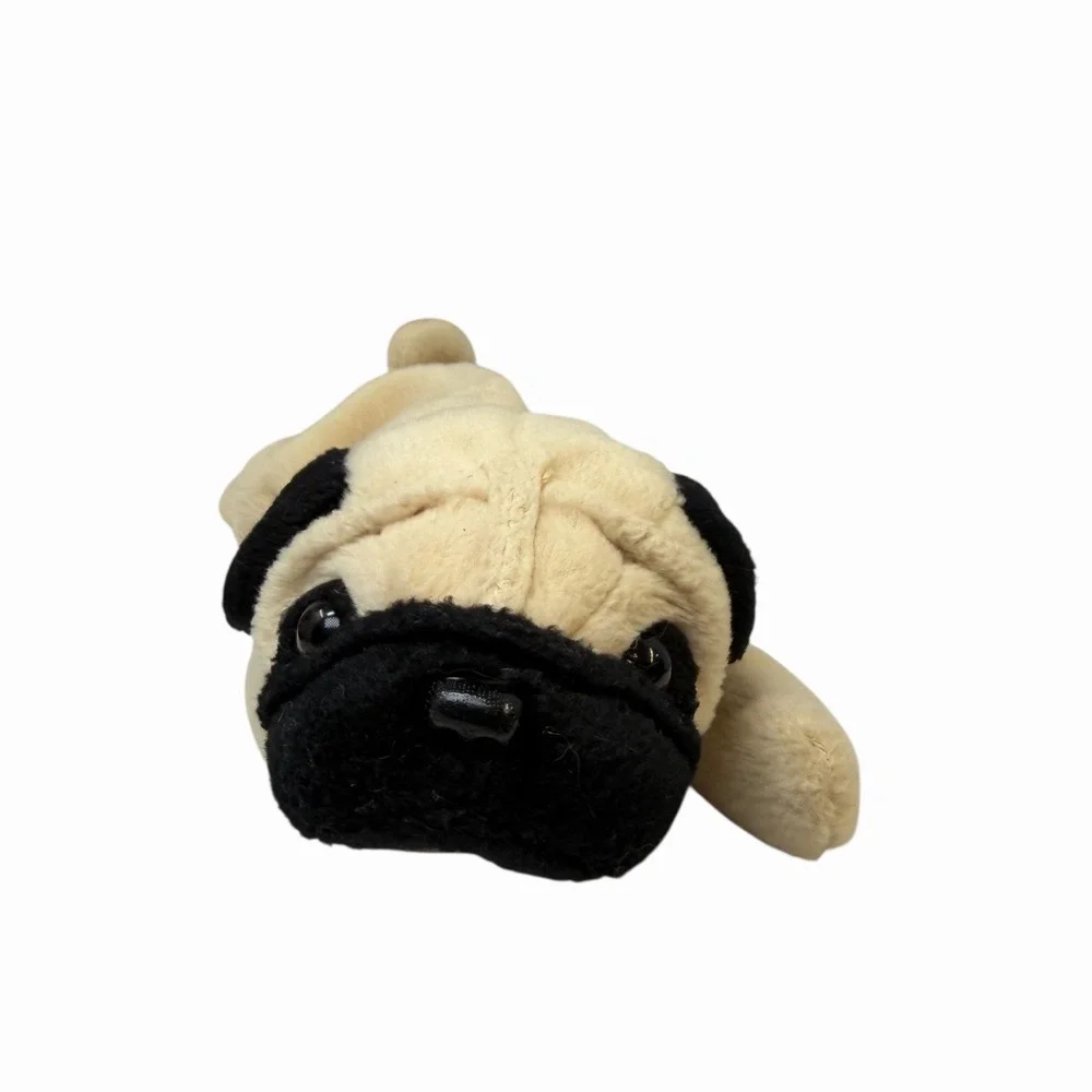 Vintage Ty Beanie Babies Pugsly The Pug Dog 1996 Plush Toy‎ Beanie Baby